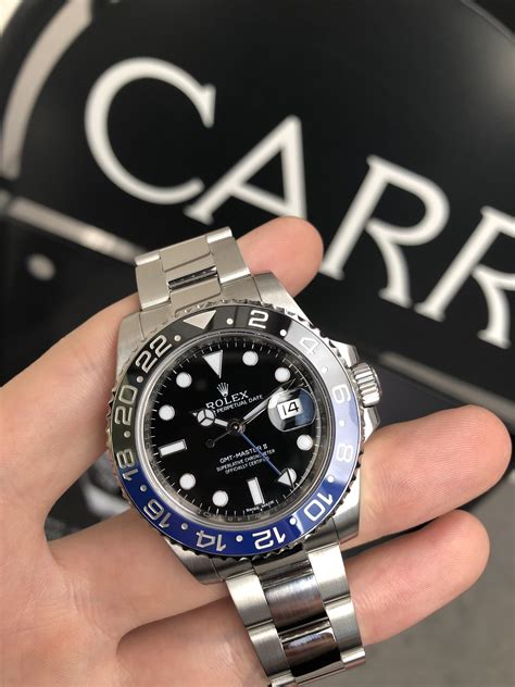 rolex gmt master ii batman prezzo|rolex batman original price.